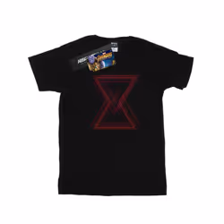 Marvel Womens/Ladies Avengers Infinity War Black Widow Lines Cotton Boyfriend T-Shirt