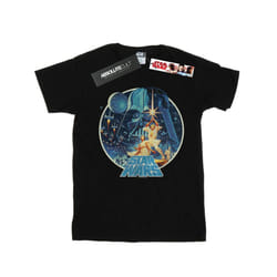 Star Wars Boys Vintage Victory T-Shirt - 9-11 Years, Black