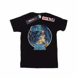Star Wars Boys Vintage Victory T-Shirt - 12-13 Years, Black