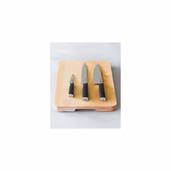 KitchenAid, Japenese Knife Set, Sharp High-Carbon Japanese Steel Knife, Black, Blade Covers Included, 3 Pieces