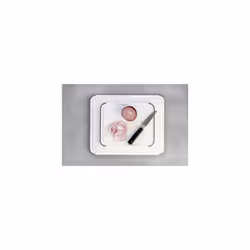 Classic Non-Slip Chopping Board 110x140 mm, White, BPA Free Polypropylene Plastic, KEG700NOSMGA, DX270 - Additional view 5