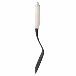 KitchenAid Slotted Turner, Heat Resistant Non-Stick Fish Slice  Almond Cream