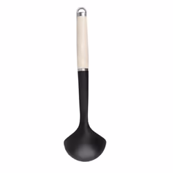 KitchenAid Ladle, Heat Resistant Non-Stick Cooking Utensil  Almond Cream