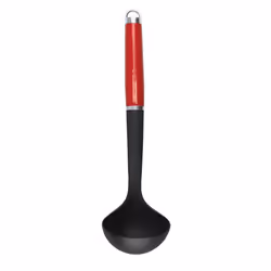 KitchenAid Ladle, Heat Resistant Non-Stick Cooking Utensil  Empire Red