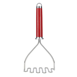 KitchenAid Potato Masher, Stainless Steel Cooking Utensil  Empire Red