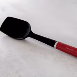 KitchenAid Silicone Spoon Spatula, Heat Resistant Cooking Utensil  Empire Red
