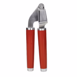 KitchenAid Garlic Press, Stainless Steel Crusher Dishwasher Safe Gadget  Empire Red