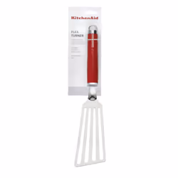 KitchenAid Flex Turner, Stainless Steel Slotted Fish Slice  Empire Red