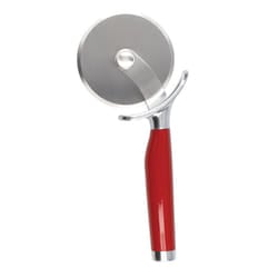 KitchenAid Pizza Wheel, Stainless Steel Pizza Cutter and Slicer  Empire Red