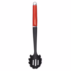 KitchenAid Pasta Server, Heat Resistant Non-Stick Spaghetti Spoon  Empire Red