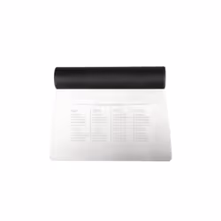 KitchenAid Stainless Steel All-Purpose Scraper, Dishwasher Safe Dough Cutter and Scraper Black
