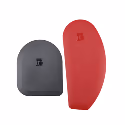 KitchenAid 2 Piece Pot Scraper and Silicone Bowl Scraper Set Empire Red / Onyx Black