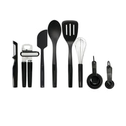 KitchenAid 15 Piece Kitchen Utensil Set, Heat Resistant and Dishwasher Safe Cooking Tools  Black