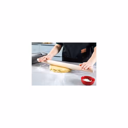 Maplewood Tapered Rolling Pin, Width: 51 cm/20 inch, Ideal for Pastry, Pasta or Pizza Dough, KQG317OHMPE, DX315