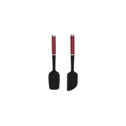 KQG437OHERE 2pc Silicone Spatula Set â Empire Red
