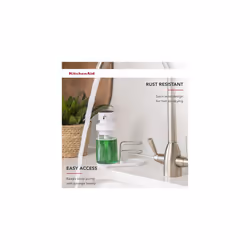 Pump Caddy, Grey, 16 x 9 x 18.5cm