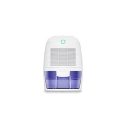 Dehumidifier 600ml, Small and Compact Moisture Absorber - Mini Air Dehumidifier for Home, Bedroom Damp, Office, Garage & Basement - Portable Electric