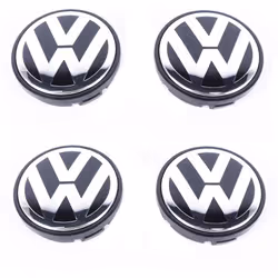 VW Car Wheel Centre Hub Caps 65mm 4 PCS For Golf Passat Polo