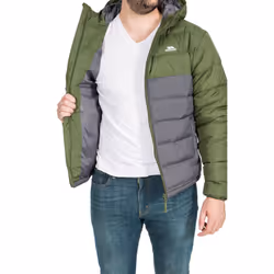 Trespass Mens Oskar Padded Jacket - M, Moss