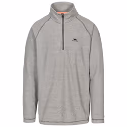 Trespass Mens Keynote Anti Pilling 1/4 Zip Fleece Top - XXS, Black