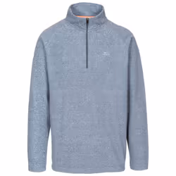 Trespass Mens Keynote Anti Pilling 1/4 Zip Fleece Top - XXS, Navy
