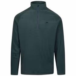 Trespass Mens Keynote Anti Pilling 1/4 Zip Fleece Top - XXS, Navy