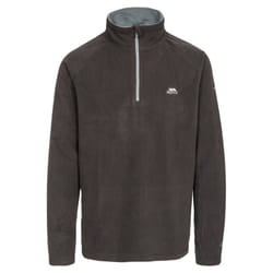 Trespass Mens Blackford Microfleece - L, Black
