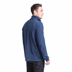 Trespass Mens Blackford Microfleece - L, Navy