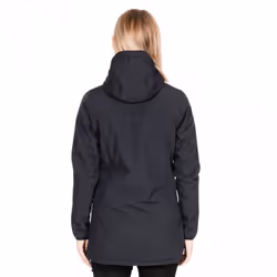 Trespass Womens/Ladies Kristen Longer Length Hooded Waterproof Jacket - XS, Black