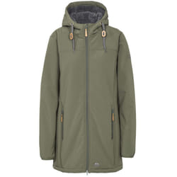 Trespass Womens/Ladies Kristen Longer Length Hooded Waterproof Jacket - XS, Moss