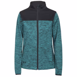 Trespass Womens/Ladies Laverne DLX Softshell Jacket - L, Ocean Green