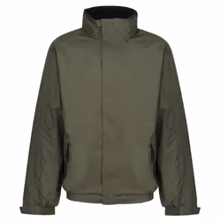 Regatta Dover Waterproof Windproof Jacket (Thermo-Guard Insulation) - XS, Dark Khaki/Black