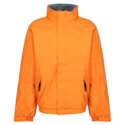 Regatta Dover Waterproof Windproof Jacket (Thermo-Guard Insulation) - XS, Sun Orange/Seal Grey
