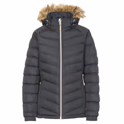 Trespass Womens/Ladies Nadina Waterproof Padded Jacket - M, Black