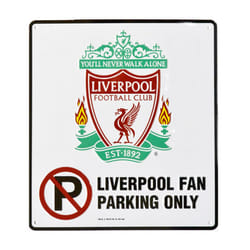 Liverpool FC Official Fan Parking Only Room Sign
