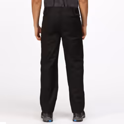Regatta Mens Pro Action Waterproof Trousers - Long (34in) - 38in, Traffic Black