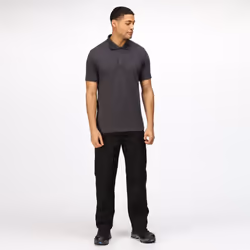 Regatta Mens Pro Cargo Waterproof Trousers - Regular - 44in, Traffic Black