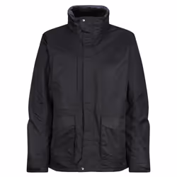 Regatta Mens Benson III Hooded Jacket - 2XL, Traffic Black