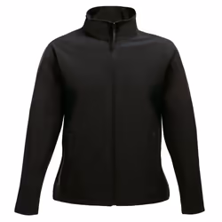 Regatta Womens/Ladies Ablaze Printable Softshell Jacket - 12 UK, Black/Black