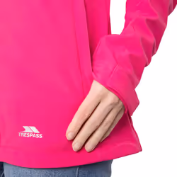 Trespass Womens/Ladies Lorina Waterproof Softshell Jacket - XXS, Pink Lady - Additional view 6