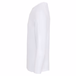 Premier Mens Long John Roll Sleeve Tee - XS, White