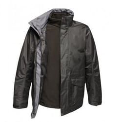 Regatta Mens Benson III 3-in-1 Breathable Jacket - L, Black/Black