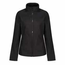 Regatta Standout Womens/Ladies Ablaze Printable Soft Shell Jacket - 20, Black/Black