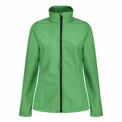 Regatta Standout Womens/Ladies Ablaze Printable Soft Shell Jacket - 18, Extreme Green/Black