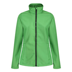 Regatta Standout Womens/Ladies Ablaze Printable Soft Shell Jacket - 18, Extreme Green/Black