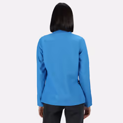 Regatta Standout Womens/Ladies Ablaze Printable Soft Shell Jacket - 18, French Blue/Navy
