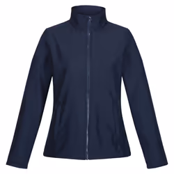 Regatta Standout Womens/Ladies Ablaze Printable Soft Shell Jacket - 10, Navy/Navy