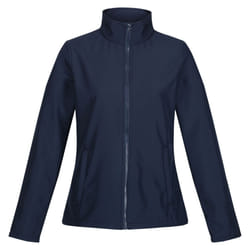 Regatta Standout Womens/Ladies Ablaze Printable Soft Shell Jacket - 18, Navy/Navy