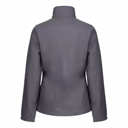 Regatta Standout Womens/Ladies Ablaze Printable Soft Shell Jacket - 12, Seal Grey/Black