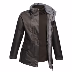 Regatta Womens/Ladies Benson III 3 In 1 Jacket - UK Size 20, Black